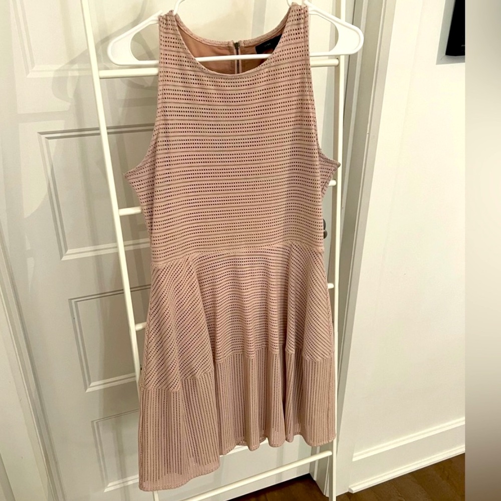 BCBG blush pink dress